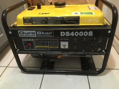 Autocaravana portátil DuroStar DS4000S 4000 vatios 208 cc refrigerado por aire generador Foto 1 de 2