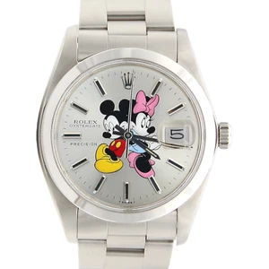 Rolex Precision Date ref. 6694 - Minnie and Mickey Mouse Dial - Oyster Bracelet - Bild 1 von 7