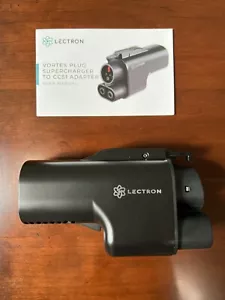 Lectron Tesla Supercharger (NACS) to CCS Adapter 500A 1000V Vortex Plug CCS1 EV - Foto 1 di 11