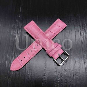 12 - 22 MM Watch Band Strap Genuine Leather Alligator Crocodile Fits For Fossil