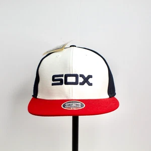 Vintage Chicago White Sox 1983 Fitted Cooperstown Collection Hat Size 7 5/8 NWT - Picture 1 of 10
