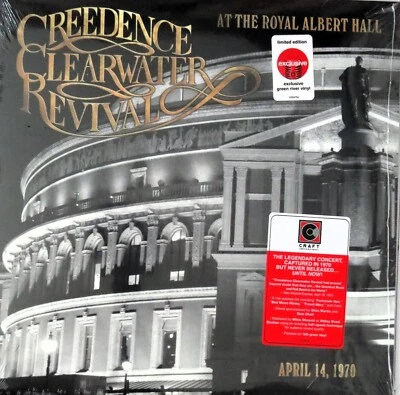 Creedence Clearwate Revival - At The Royal Albert Hall Green Smoke Vinyl LP - Image 1 of 2