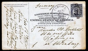 Philippines P 15, 4 C.Mckinley States Bamra , ¼a Postal Stationery Card Ab Cebu - Picture 1 of 2