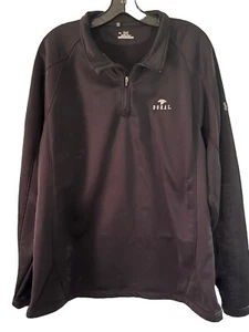 Doral Golf Course 1/4 Zip Under Armour Men’s XL Black Pullover - Picture 1 of 9