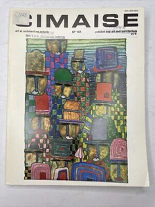 Vintage RARE 1982 Cimaise Magazine No 161 French Art + Architecture V2 - Picture 1 of 16