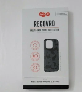 Tech 21 Recovrd Case for iPhone 13 Pro - Camo Black - Picture 1 of 1