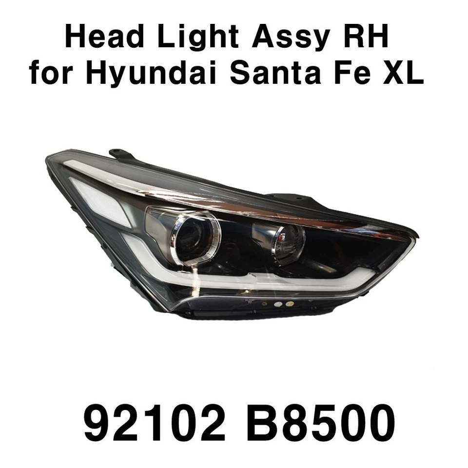 Nuevo OEM 92102B8500 luz delantera derecha lámpara para Hyundai Santa Fe XL 2014-2018 Foto 1 de 4