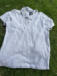ADIDAS Blue Polo T-Shirt size L - Picture 1 of 7