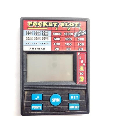 Radica Pocket Slot Handheld Electronic Game Vintage Nostalgia - Image 1 of 4