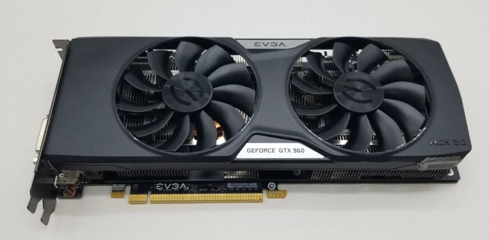 EVGA NVIDIA GeForce GTX 960 SSC 2GB GDDR5 Graphics Card 02G-P4-2966-KR - Image 1 of 4