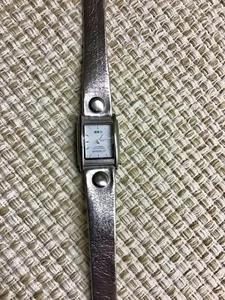 La Mer Collections Wanderlust Silver Tone Watch with Silver Triple Wrap Strap - Picture 1 of 7