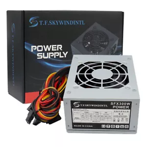 New SFX 300W Power Supply Non-Modlar Rated 115-230V PUS for Mini ITX/Micro ATX - Picture 1 of 12