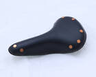 Made In Japan Leather Saddle Showa Retro With Tower Copper Studs 40 Years Ago