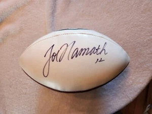 JOE NAMATH signed full size football PSA/DNA COA JETS - Picture 1 of 5