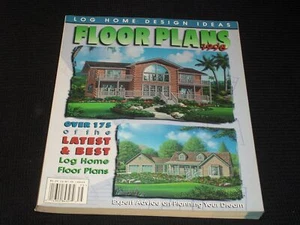 1998 LOG HOME DESIGN IDEAS MAGAZINE - FLOOR PLAN ANNUAL FRONT COVER - E 3778 - Picture 1 of 2