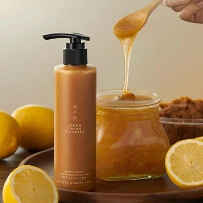 CHOSUNGAH Wonder Bath Lemon Chung Cleanser 200ml x 2 -  Bubble Cleanser K Beauty - Image 1 of 2