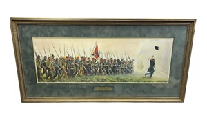 Steady, Boys, Steady! Framed S/N Lithograph Signed COA Mort Kunstler #999/1000 - Picture 1 of 18