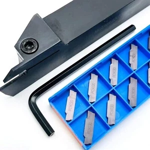 3/4 MGEHR2020-2.5 Lathe Turning Tool grooving cutting holder + MGMN250-M Inserts - Picture 1 of 6