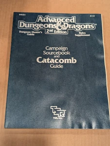 DMGR1 Campaign Sourcebook and Catacomb Guide 2112 TSR Dungeons & Dragons - Bild 1 von 4