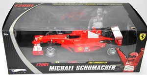 MATTEL HOT WHEELS 1:18 FERRARI F2001 MICHAEL SCHUMACHER GP UNGHERIA ART N2075 - Foto 1 di 6