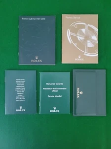 ROLEX SUBMARINER BOOKLET SET FROM 2011 - Picture 1 of 3