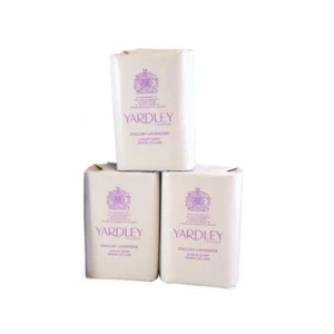 Jabón de lavanda inglés para mujer Yardley of London Yardley paquete de 3 - 3,5 oz - sin caja - Imagen 1 de 1