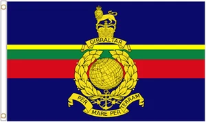 Corps of Royal Marines RM Polyester Flag - Choice of Sizes - Picture 1 of 3