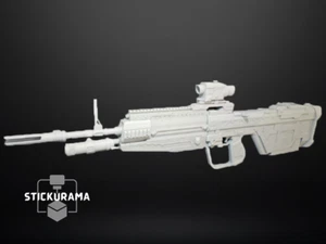 Réplica de Halo Reach DMR - Impreso en 3D Tamaño Completo - Cosplay de Master Chief - Imagen 1 de 4