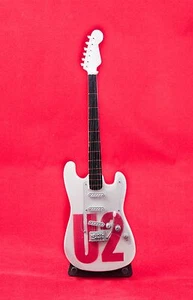 Miniature Guitar U2 Guitar on Stand. - Picture 1 of 1