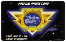 10m Technology Encounter (Space Motif) August, 1997 Phone Card