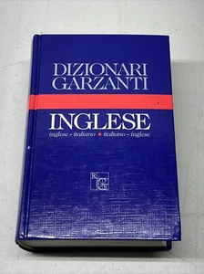 DIZIONARIO GARZANTI DI INGLESE: INGLESE-ITALIANO, - Hardcover - Picture 1 of 4
