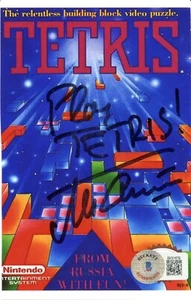 -Alexey Pajitnov- Beckett BAS Signed/Autograph/Auto 3x5 Photo - Tetris Creator - Picture 1 of 1