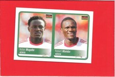 2010 AFRICA CUP PANINI - FIGURINA STICKER NO. 124 - KENYA