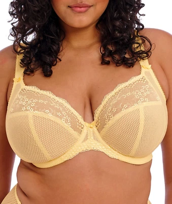Elomi Charley Lemon Underwired Stretch Plunge Bra EL4382 RRP £42