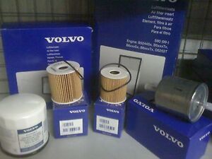 Service Kit S40/V50/C30 2.0 Diesel Oil Air And Fuel Filters Genuine Volvo 4cylin