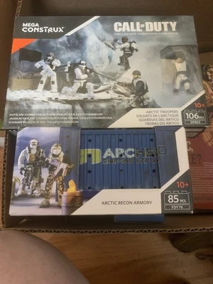 mega construx call of duty Arctic playset lot of 2 - Image 1 of 2