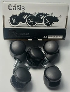 The Office Oasis Rollerblade Chair Wheels - BRAND NEW in Box 5 Wheels - Picture 1 of 2