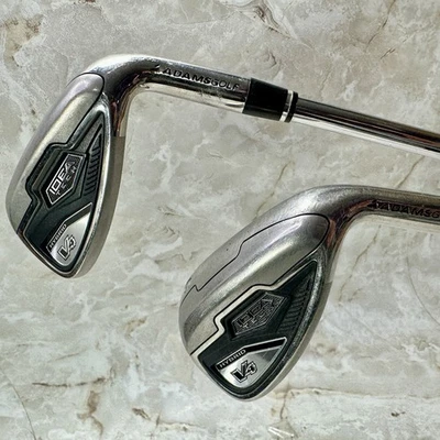 Adams IDEA Tech V4 Hybrid Gap & Pitching Wedge Set Steel Shaft Reg Flex RH Mint - Image 1 of 4