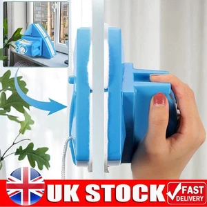 Magnetic Window Cleaner Tool 4-28mm Glazing Windows Cleaning Wiper Glass Brush - Picture 1 of 14