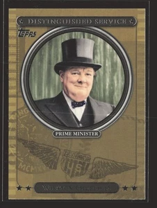 2007 Topps #DS26 Winston Churchill Distinguished Service Minnesota Vikings - Bild 1 von 2