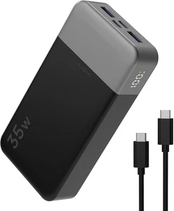 Power Bank 20000Mah Caricatore Portatile, 35W Ricarica Rapida Batteria Esterna P - Foto 1 di 12
