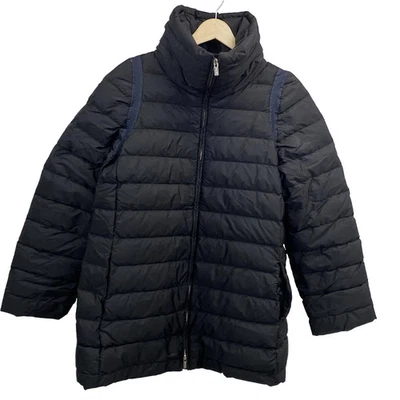 Auténtica chaqueta de plumón para mujer Miumiu negra azul marino oscuro Foto 1 de 4