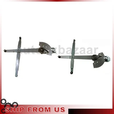 2 Reguladores de ventana delanteros para Dodge D100 3,7 L 6,6 L 5,2 L 5,9 L 4,0 L 7,2 L_ Foto 1 de 4