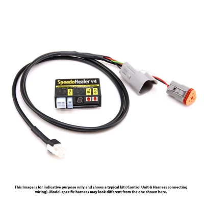 Honda VTX1800 2002 2002 Healtech SpeedoHealer SH-V4 + SH-H01 Foto 1 de 4