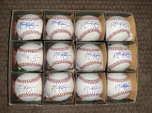 Rob Refsnyder signed Rawlings DOZEN OMLB autograph baseball Auto PSA Auth - Picture 1 of 4