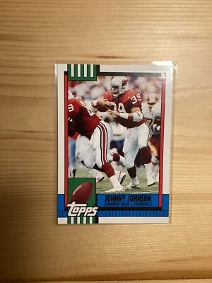Johnny Johnson 1990 Topps Traded #104T - Image 1 of 4