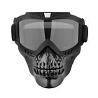 Motorcycle Goggles Skull Face Mask Scooter ATV Off-Road Halloween Party Eyewear