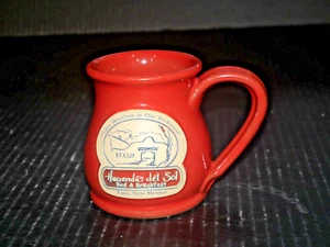 Taza Deneen Pottery Taos Nuevo México Haciendas del Sol Taos Mountain patio trasero OCH - Imagen 1 de 4