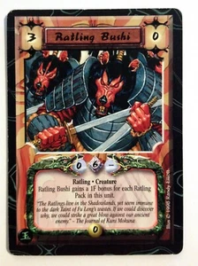 Ratling Bushi L5R Legend of the Five Rings CCG Jade Edition - Picture 1 of 1