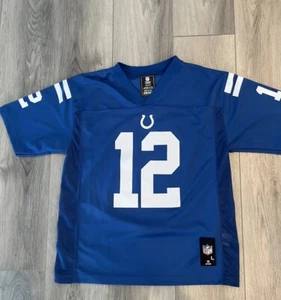 Indianapolis Colts Luck #12 Blue Jersey Youth Large 14/16 Short Sleeve NFL - Picture 1 of 3